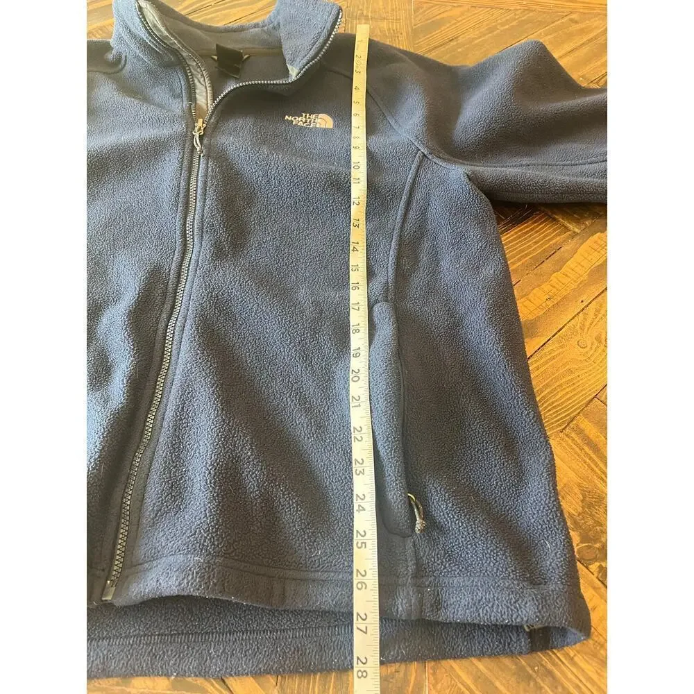North Face Full Zip Fleece Jacket Men Large Travel Outdoor Hiking Preppy Gorp